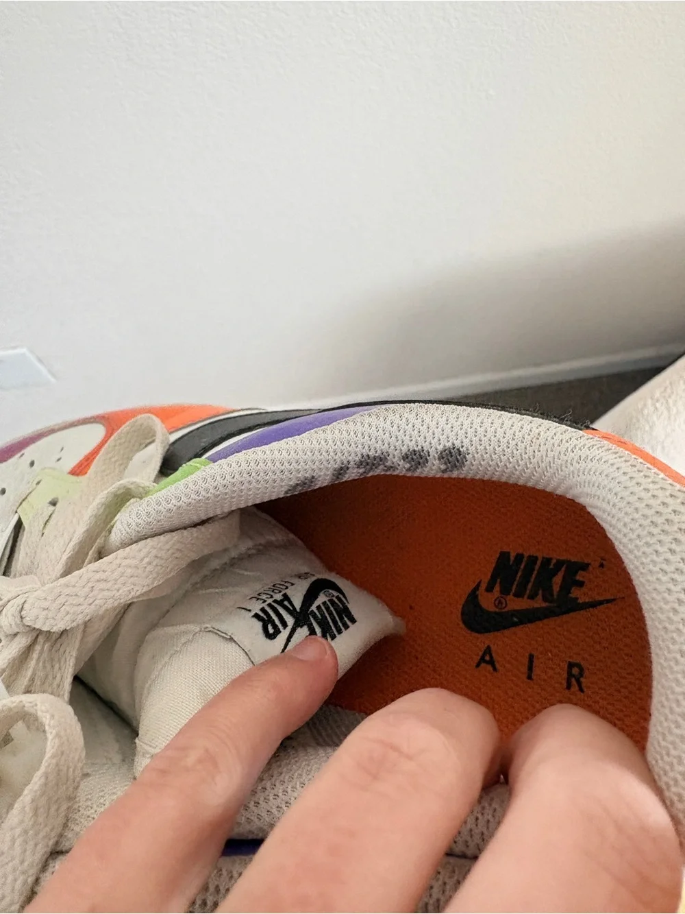 Nike Air Force 1 '07 Multi-Color Gradient Sneakers